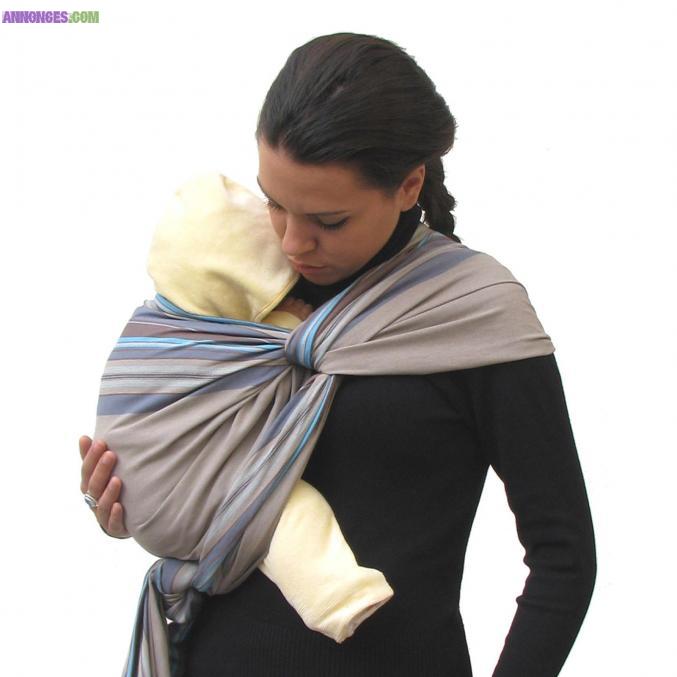 ECHARPE DE PORTAGE BIO DE 5.2M  NEUVES