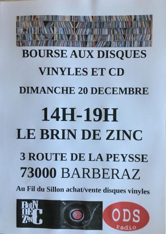 Bourse disques vinyle et cd