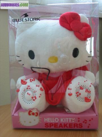 Enceinte peluche Hello Kitty neuve