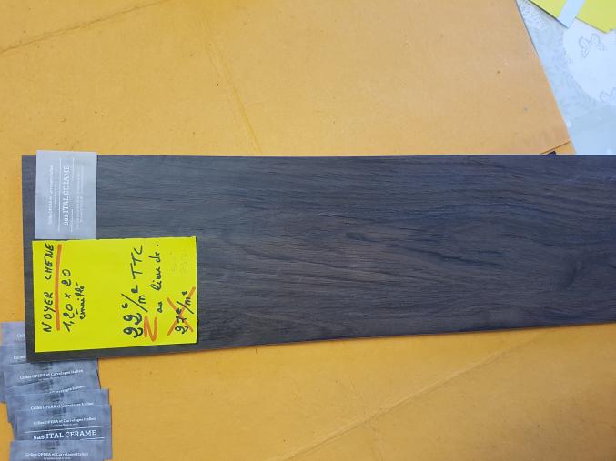 Carrelage 30x60 anthracite rectifié 13eVendu Ailleurs 24,90