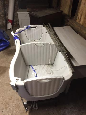 Baignoire professionnelle pour chien/chat