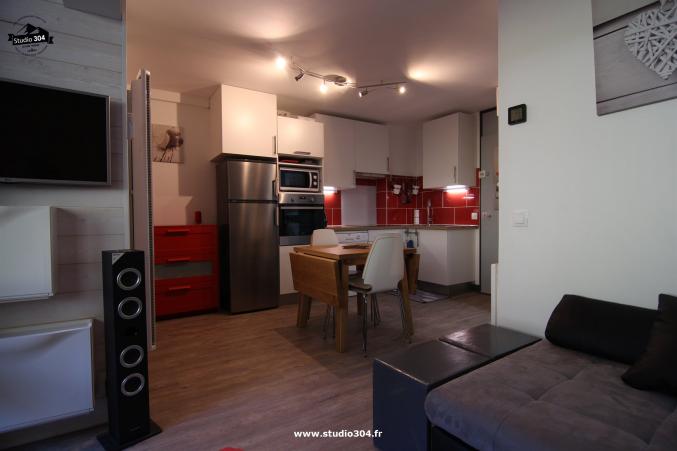 3* Plagne Bellecote studio cabine