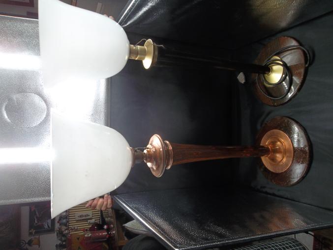 2 lampes Mazda année 30/50