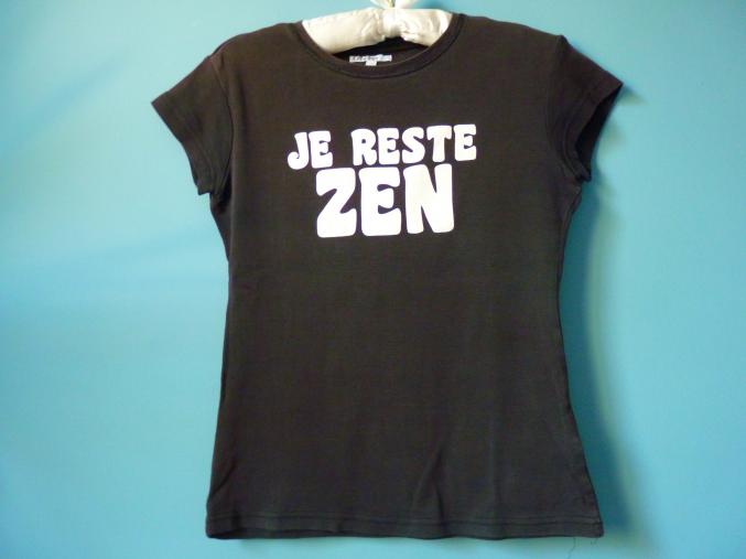 T-shirt Mim Femme 38 M noir TBE