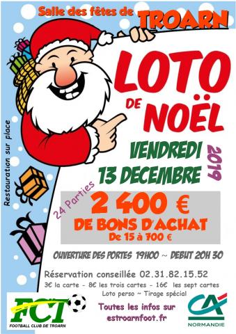 Loto de Noël à Troarn