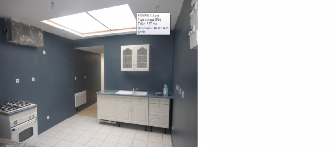 Maison 2 chambres + jardin