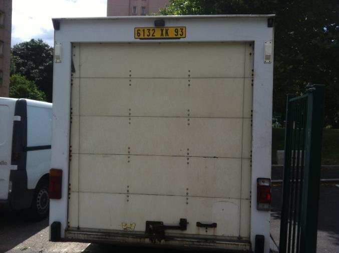 Porte arrière de Renault Mastere