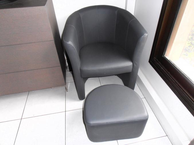 Fauteuil en cuir