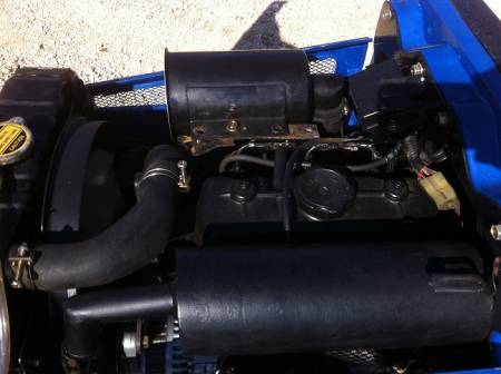 Cède Microtracteur Iseki 17.5cv état comme neuf