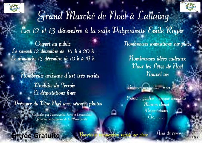 Grand Marché de Noel à Lallaing