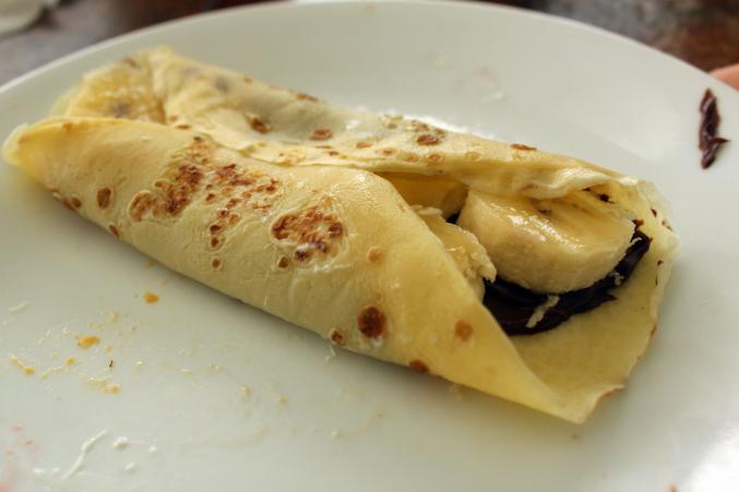 Repas galettes crêpes