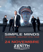 Une place pour le concert de SIMPLE MINDS cat1