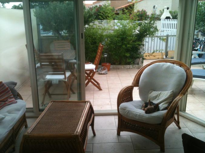 Pavillon bord de mer residence avec piscine