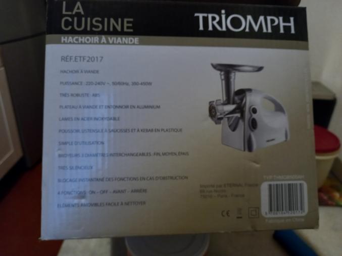 Hachoir à viande 