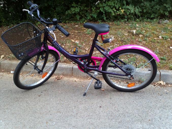 Vélo fille 20 pouces