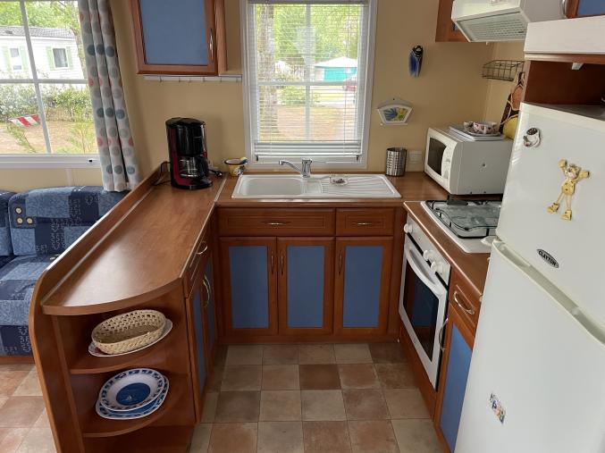 Location grand mobil home dans les Landes à 30km de l’océan 