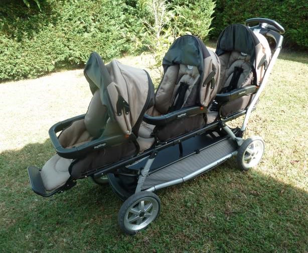 Donne Poussette triple PEG PEREGO en bon état