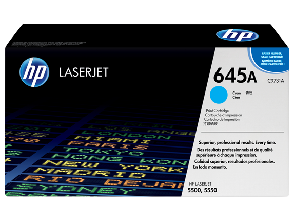 TONER HP 645A ORIGINAL EN BOITE NOIRE