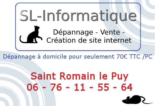 Dépannage informatique à domicile
