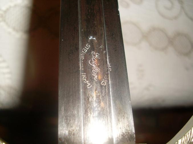 Epée d'officier aviateur