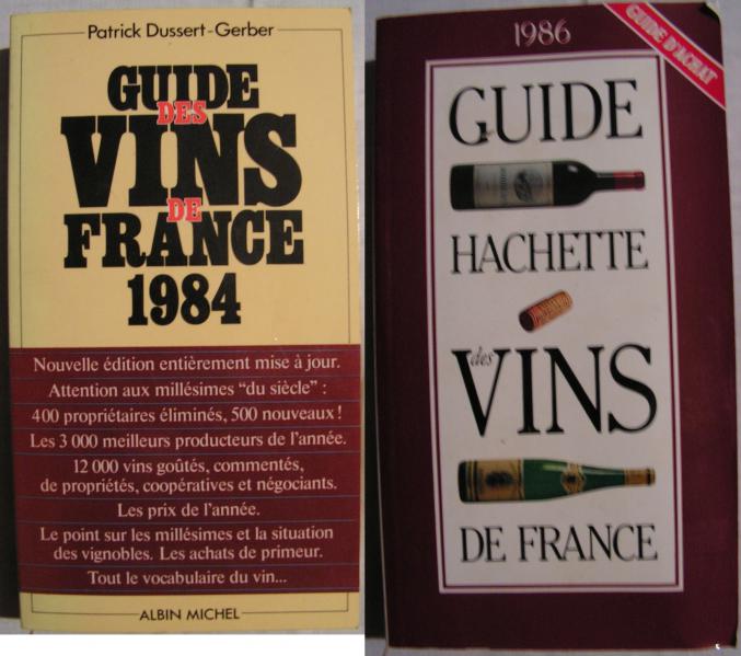 4 Livres vins Bordelais + Guides divers