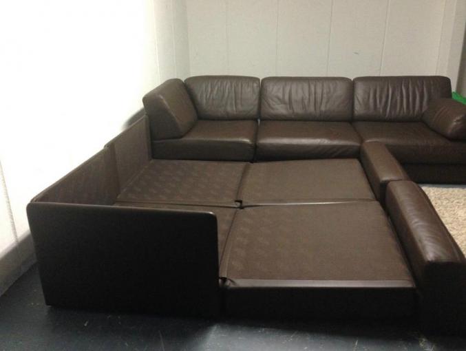 De Sede DS-76 Canapé en cuir Canapé modulable 4x