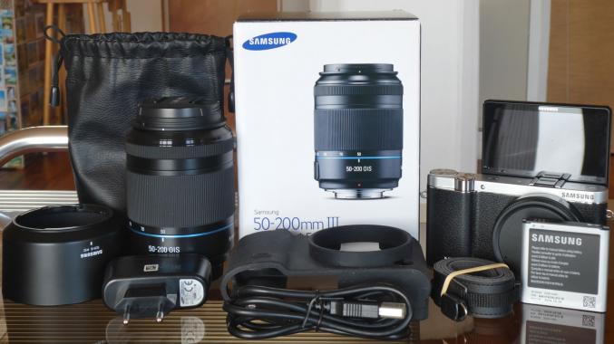 Ensemble photo Samsung NX en très bon état