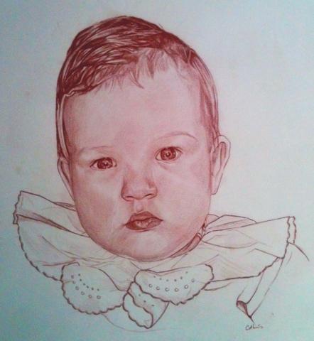 Portraits à la sanguine 