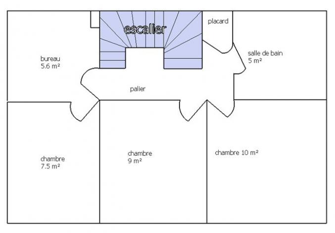 Maison 100 m² 3 chambre