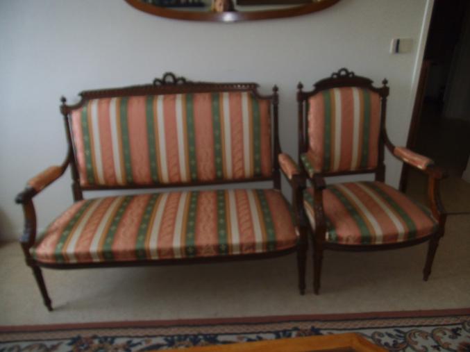 CANAPE ET FAUTEUIL FIN 19ème SIECLE