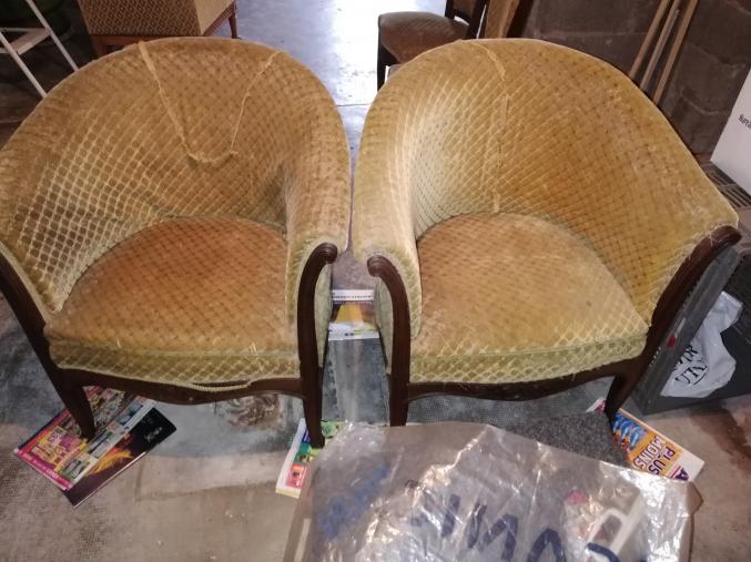 Vente salon Napoleon III à restaurer