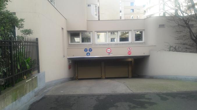 Place parking en sous-sol