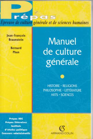 575 LOT DE TROIS manuels culture générale pour examens et concours