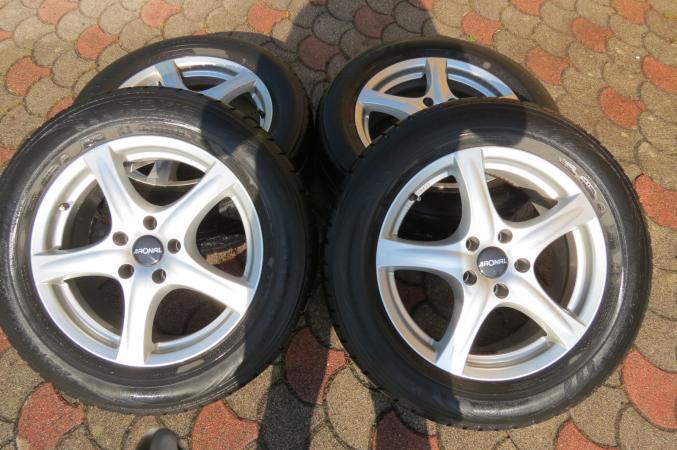 4 jantes alu 17 avec pneus