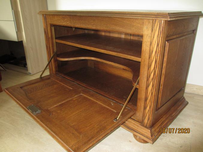 Meuble chêne TV / Bar