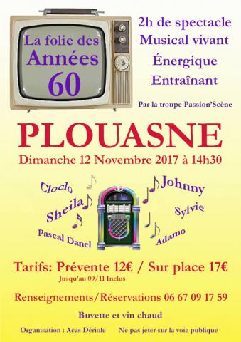 Spectacle Musical La folie des Années 60