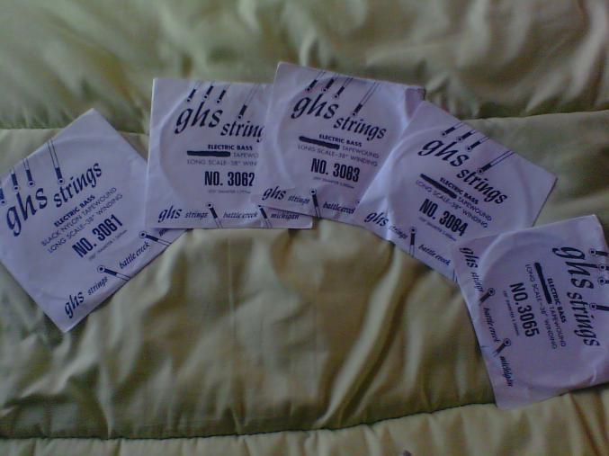 Cordes de guitare basse