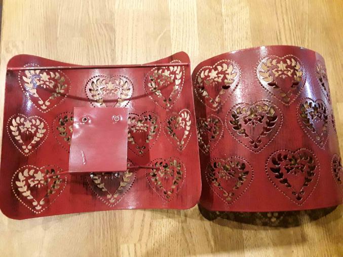 Lot de 2 Appliques murale demi cylindrique