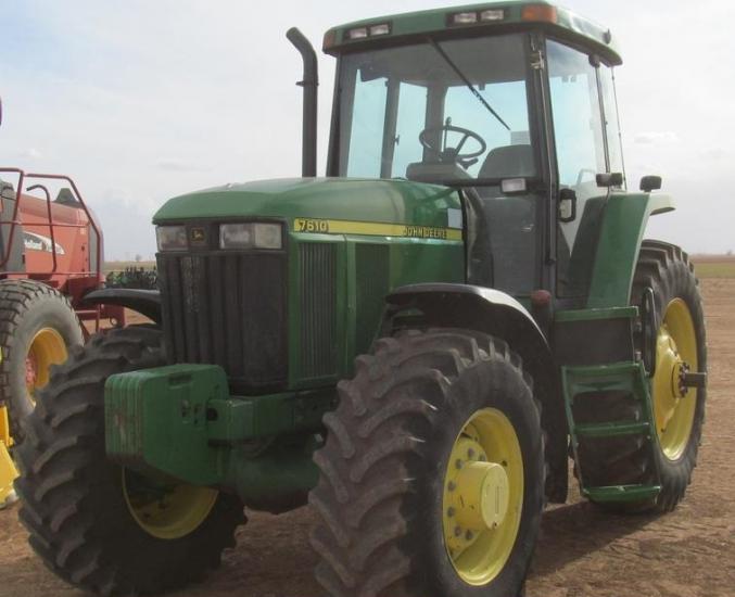 2002 John Deere 7610 tracteur