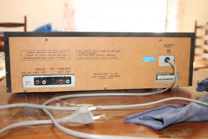 Lecteur Enregistreur AKAÏ pour petites cassettes