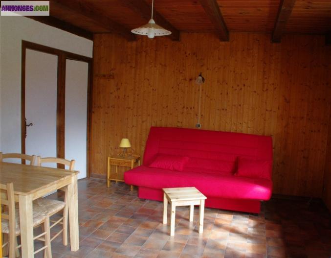 Location studio meublé