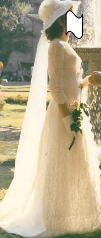 OCCASION ROBE MARIEE DENTELLE T.38