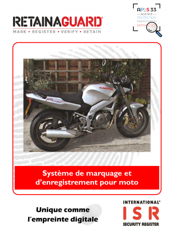 KIT DE MARQUAGE MOTO UV