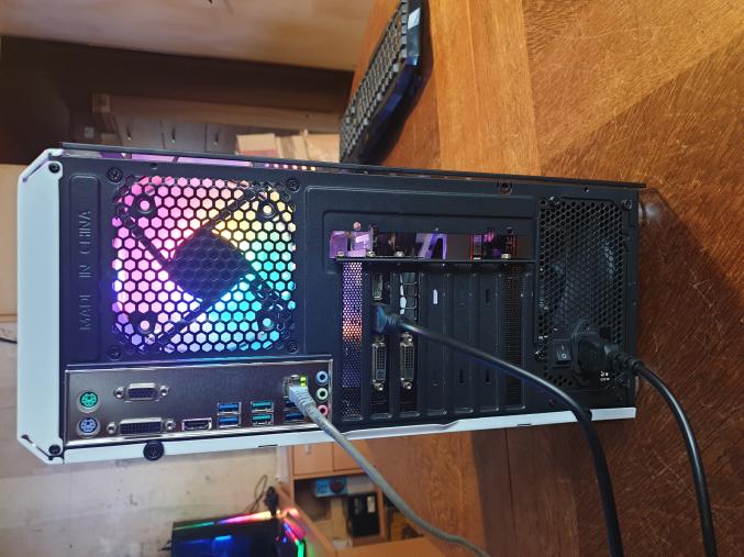 PC tour Mars Gaming BLANC MCX RGB