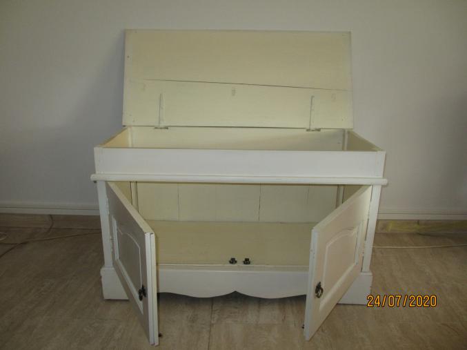 Meubles de salon bois blan