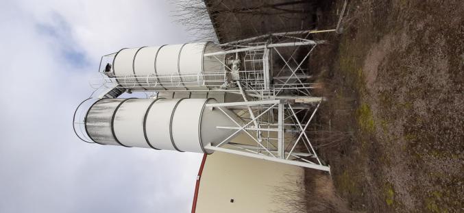 Silo à démonter sur place