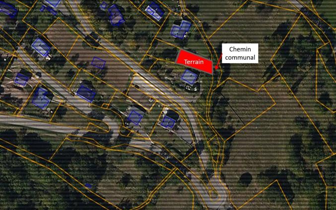 Petit terrain constructible