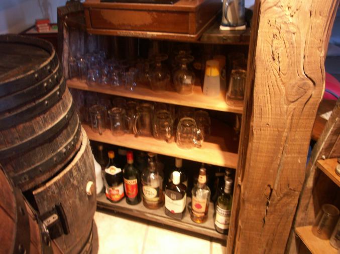 Bar en tonneaux de chêne