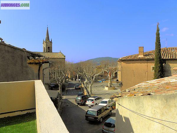 Vente maison de village avec grande terrasse Luberon