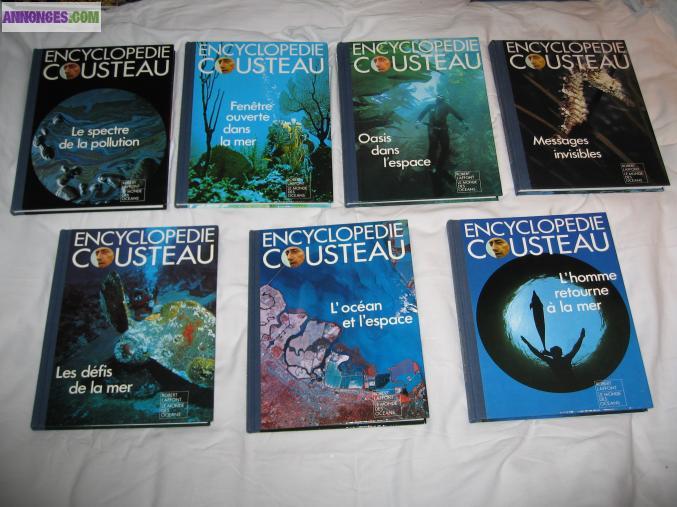 Encyclopédie COUSTEAU - 19 volumes